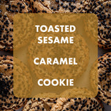 fragrance notes for Caramelized Sesame & Vanilla fragrance oil