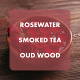 fragrance notes for Rosewater & Oud fragrance oil